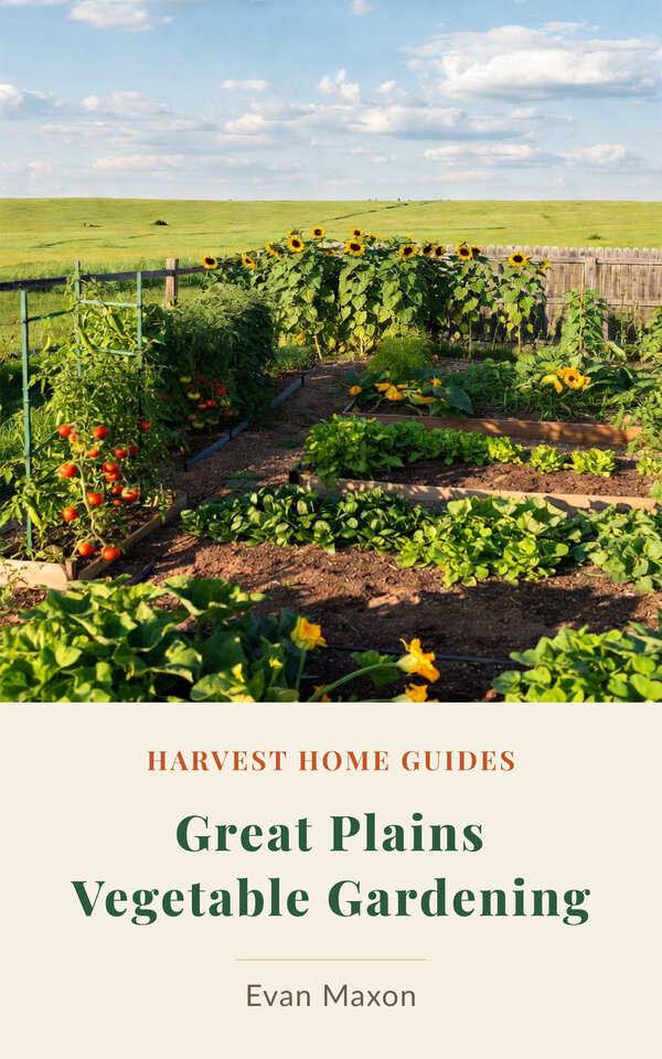 Great Plains Vegetable Gardening cover