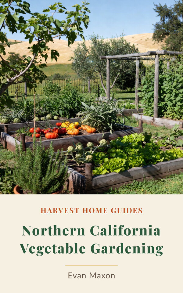 Northern California Vegetable Gardening cover