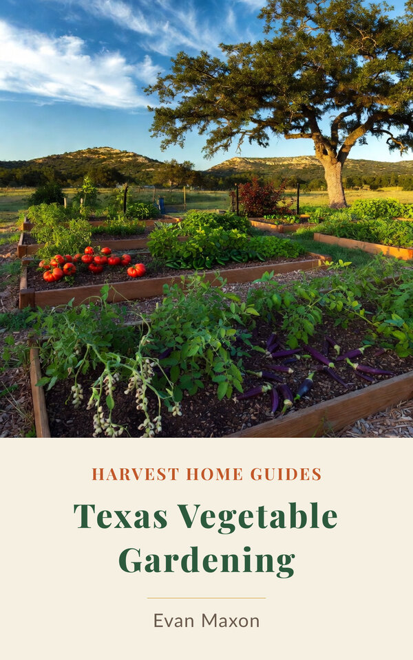 Texas Vegetable Gardening cover